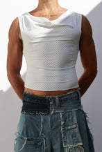 Load image into Gallery viewer, Cow Neck Pinstripe Top
