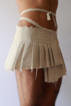 Load image into Gallery viewer, Beige Pleated Wrap Skirt
