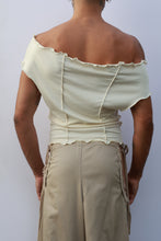 Load image into Gallery viewer, Beige Off Shoulder Top
