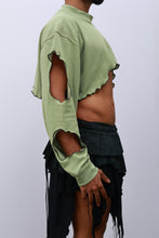 Load image into Gallery viewer, Mantis Reworked Cutout Sweater
