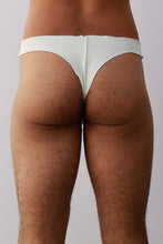 Load image into Gallery viewer, White Ribbed Knit Underwear
