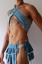 Load image into Gallery viewer, Denim Halter Top
