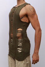 Load image into Gallery viewer, Olivo Ripped Tank Top
