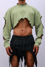 Load image into Gallery viewer, Mantis Reworked Cutout Sweater
