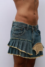 Load image into Gallery viewer, Reworked Denim Skirt
