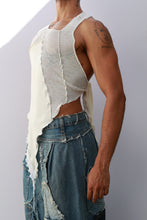 Load image into Gallery viewer, Artico Asymmetric Tie Back Tank Top
