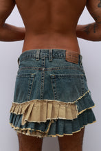 Load image into Gallery viewer, Reworked Denim Skirt
