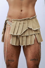 Load image into Gallery viewer, Paper Bag Mini Skirt
