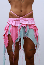 Load image into Gallery viewer, Pink &amp; Baby Blue Fairy Wrap Skirt
