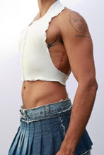 Load image into Gallery viewer, White Halter Top
