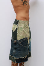 Load image into Gallery viewer, Distressed Patchwork Jorts
