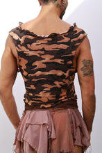Load image into Gallery viewer, Camo Off Shoulder Top
