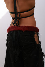 Load image into Gallery viewer, Burgundy Moth Belt
