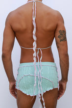 Load image into Gallery viewer, Aqua Triangle Halter Top

