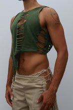 Load image into Gallery viewer, Crop Muscle Tee
