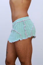 Load image into Gallery viewer, Aqua Knit Mini Skirt
