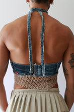 Load image into Gallery viewer, Denim Halter Top
