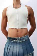 Load image into Gallery viewer, White Halter Top
