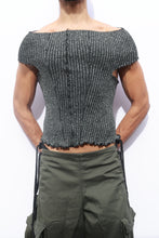 Load image into Gallery viewer, Black Glittery Off Shoulder top
