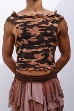 Load image into Gallery viewer, Camo Off Shoulder Top
