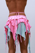 Load image into Gallery viewer, Pink &amp; Baby Blue Fairy Wrap Skirt
