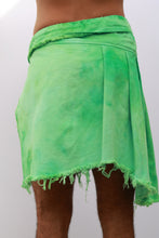 Load image into Gallery viewer, Green Pleated Midi Skirt
