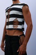 Load image into Gallery viewer, Stripe Crop Top

