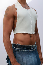 Load image into Gallery viewer, White Halter Top
