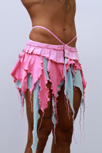 Load image into Gallery viewer, Pink &amp; Baby Blue Fairy Wrap Skirt
