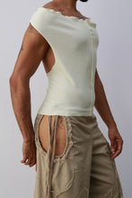 Load image into Gallery viewer, Off Shoulder Cream Top
