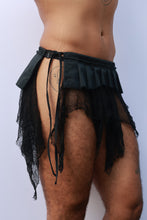 Load image into Gallery viewer, Ónix Pleated Mini Skirt
