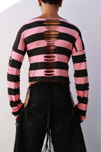 Load image into Gallery viewer, Stripe Long Sleeves Top
