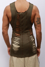 Load image into Gallery viewer, Olivo Ripped Tank Top
