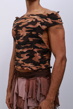 Load image into Gallery viewer, Camo Off Shoulder Top
