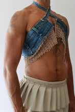 Load image into Gallery viewer, Denim Halter Top
