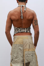 Load image into Gallery viewer, Zebra Halter Top
