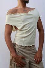 Load image into Gallery viewer, Beige Off Shoulder Top
