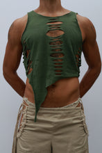 Load image into Gallery viewer, Crop Muscle Tee
